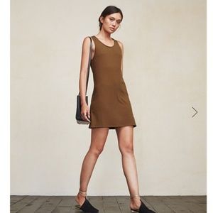 REFORMATION Alexa dress in Cocoa xs